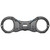 ASP Transport Rigid Ultra Plus Two Pawl Handcuffs with Aluminum Swinging Bows 46055