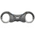 ASP 2-Pawl Transport Rigid Ultra Plus Handcuffs with Steel Swinging Bows 46050