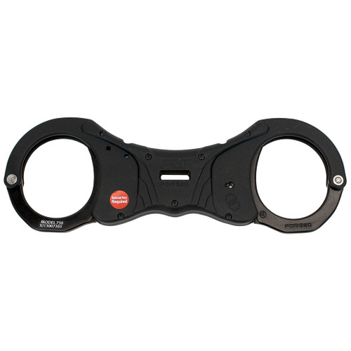 ASP Transport Rigid Ultra Plus Two Pawl Handcuffs with Aluminum Swinging Bows 46055