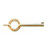 Zak Tool #50 Gold Plated Handcuff Key