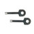 Key Style Double Pawl Handcuff Shim 2-Pack