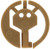 Brown Covert Handcuff Key