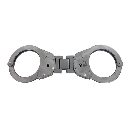 Kel-Met KM-2500 Stainless Steel Hinged Handcuffs