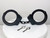 TCH Model 800B Black Standard Chain Handcuffs