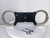 TCH Model 852 Dual Key Hole Premier Folding Rigid Nickel Handcuffs